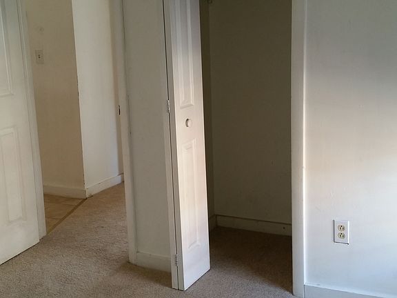 All bedrooms have closets with doors.