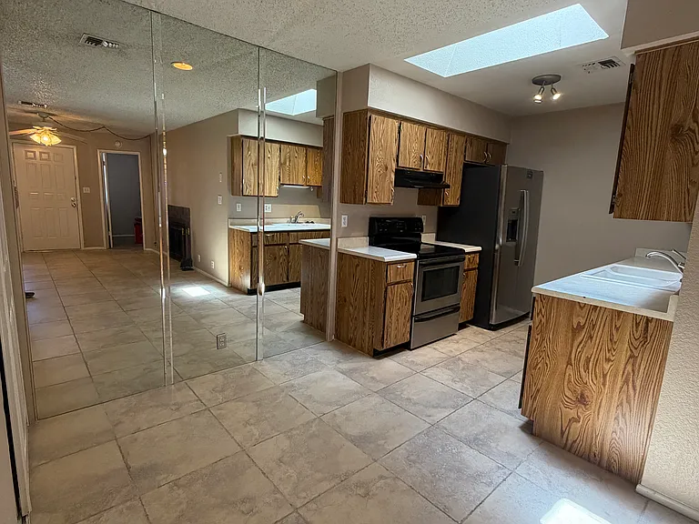 Dining/kitchen.