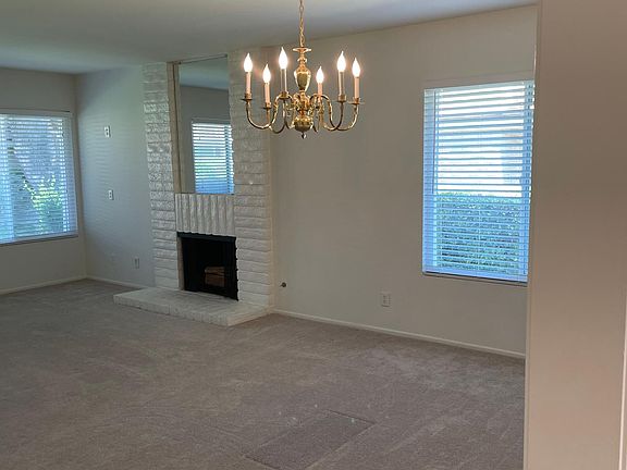 Dining & Living Room w/fireplace