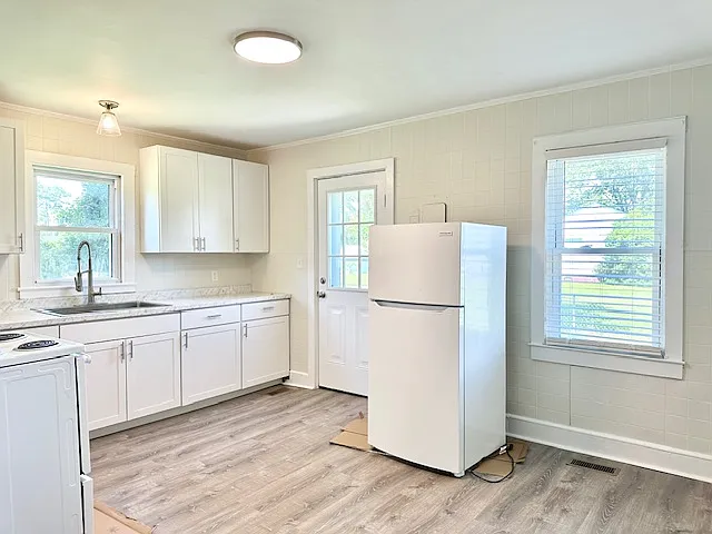 Kitchen with New Cabinets
