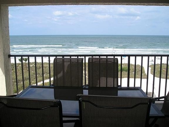 Balcony overlooking Gulf of Mexico