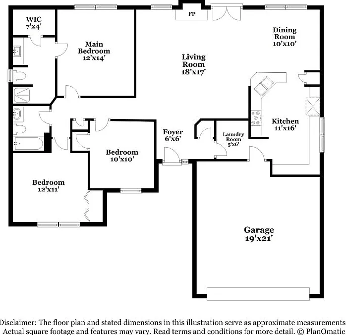3 bed, 2.0 bath, 1380 sqft, $2,025 — Photo 2