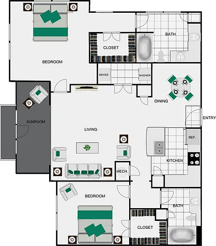 Floor plan B4