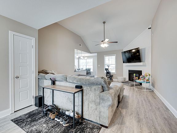 Welcome home! 3br 2ba Tucker floorplan rental home built 2021 in Charleston Oaks off Tiny Town Rd. Great kitchen open to living room. Back deck with a great fenced in back yard. Bonus room up. Beautiful home! Pet on a case by case basis.