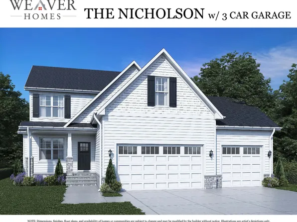 Nicholson 3bed 3CG Plan, Pine Tree Knolls