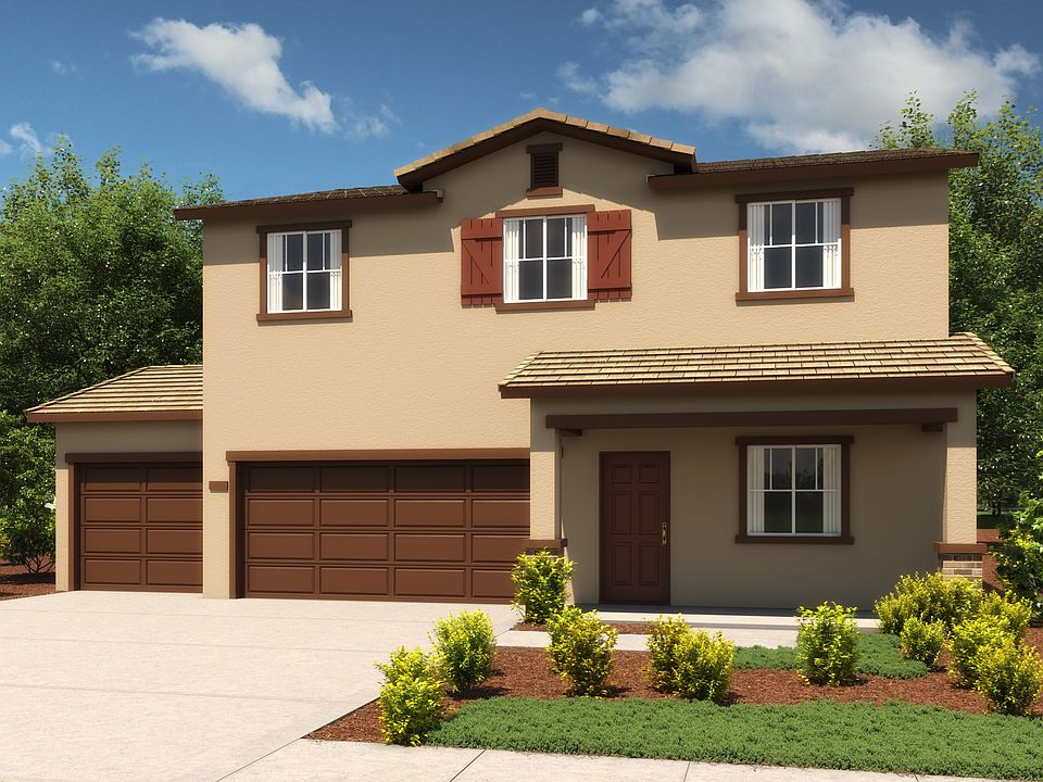 Primrose Farmhouse 3-car garage