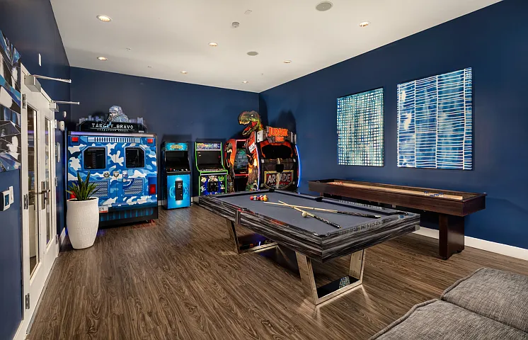 Game Room | Next on Lex Apartments | Luxury Apartments in Glendale CA