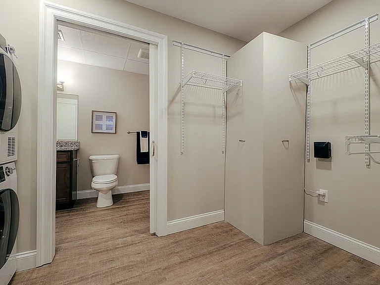 A2 Model - Bedroom Closet with Laundry