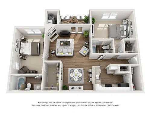 Floor plan The Sands