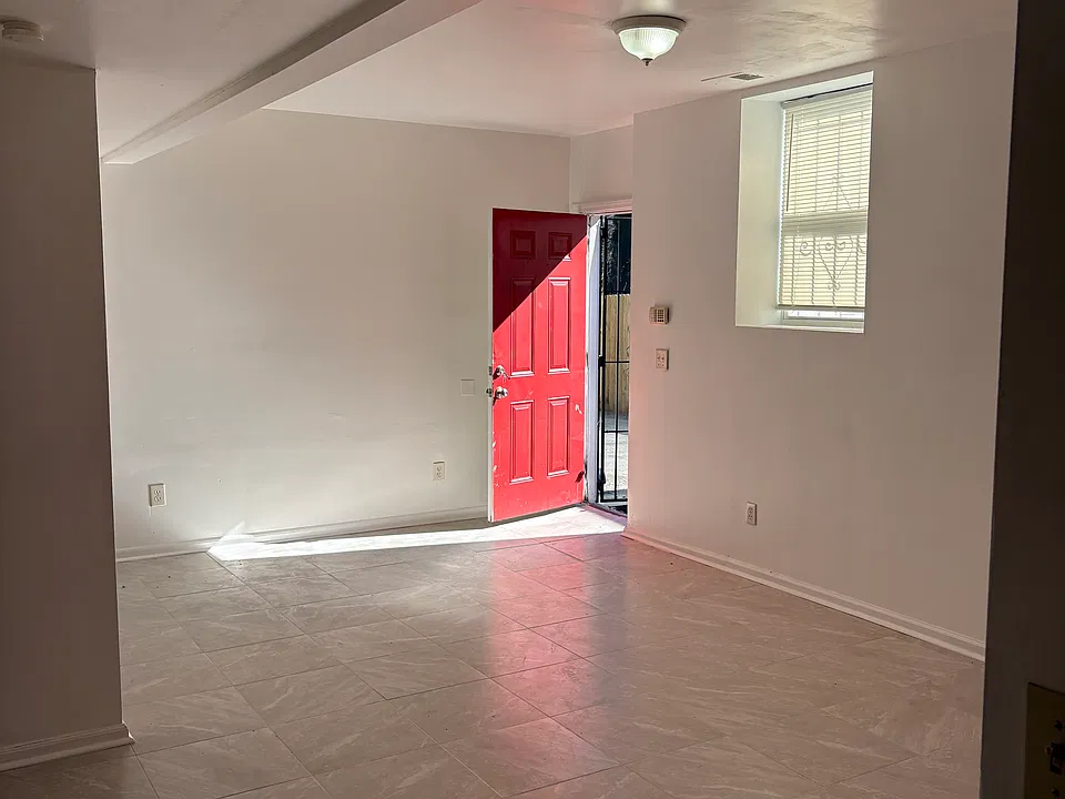 Living room to front door