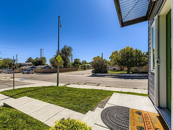 View of street corner from front porch