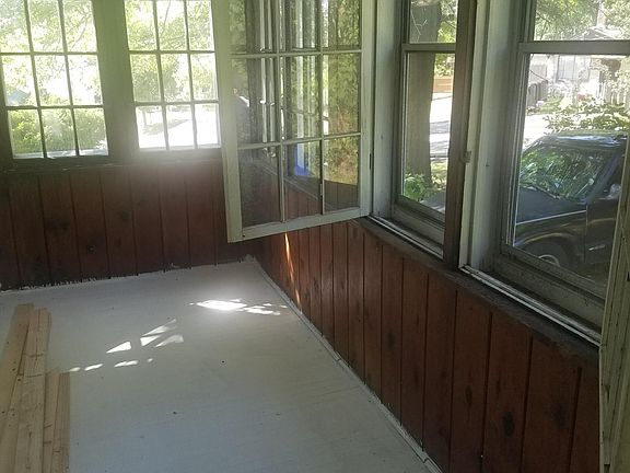 Enclosed front porch
