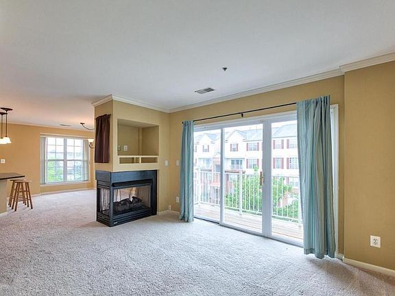 Living Area with Fireplace