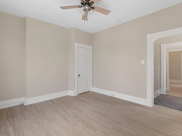 Bedroom front of house