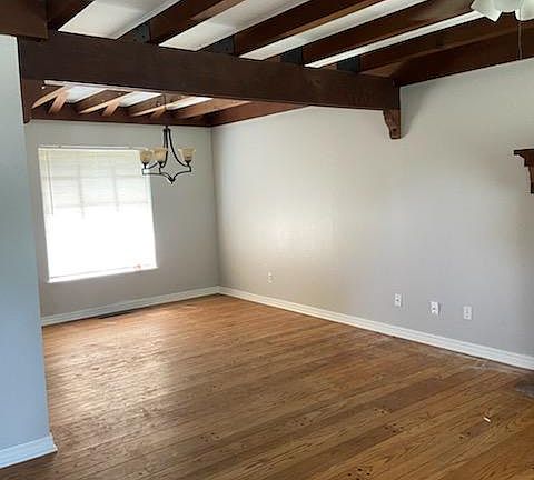 Living room looking into dining room