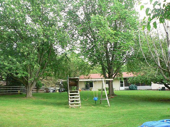 Partial shot of huge backyard