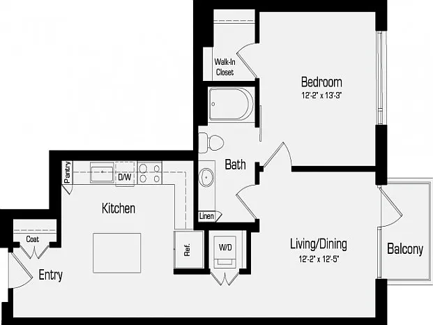 A1 | 1 bed 1 bath | 778 Sq. Ft A1 | 1 bed 1 bath | 778 Sq. Ft