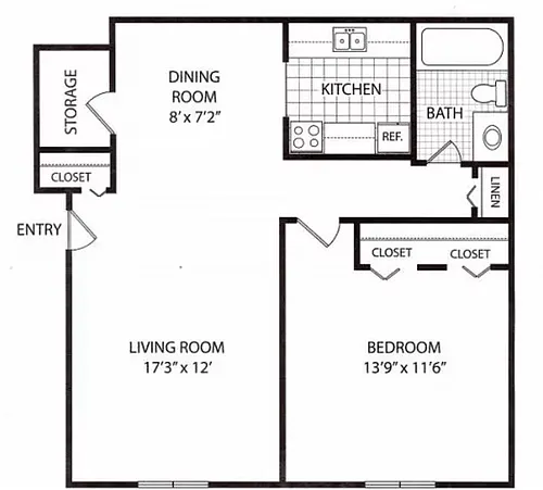 Floor plan The Husky