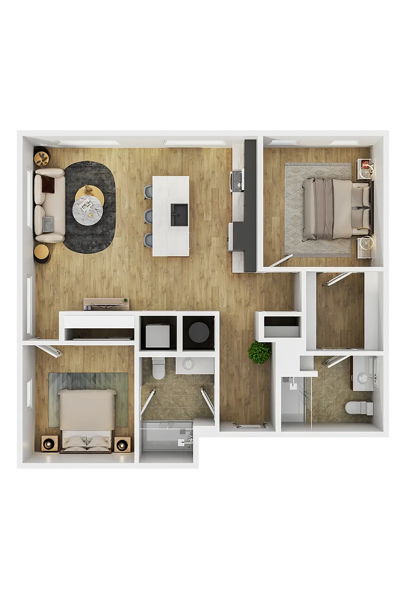 Floor plan 01 North