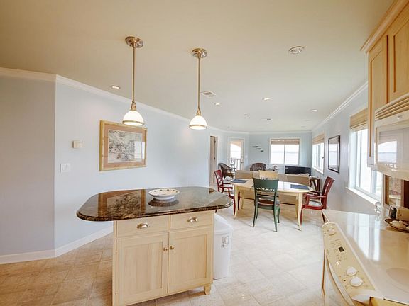 View from Kitchen to Dining-Living area