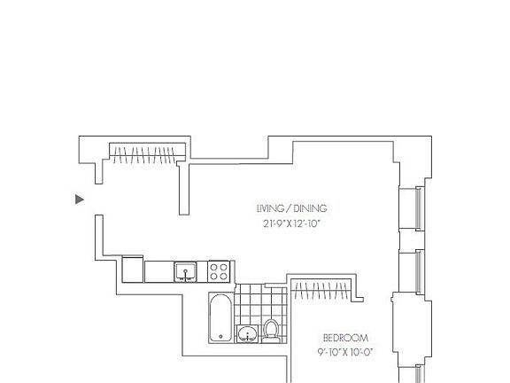 2nd image of 20 Exchange Pl APT 3805