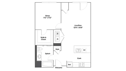 Floor plan A1