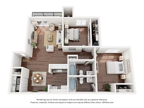 Floor plan VP2B2B