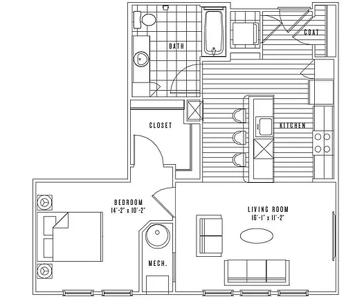 Floor plan A6
