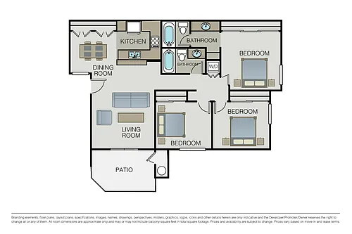 Floor plan Plan 3A