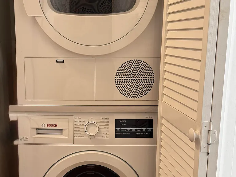 In-unit washer and dryer