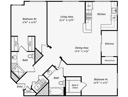 Floor plan B11