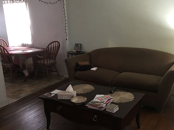 Living room dining area