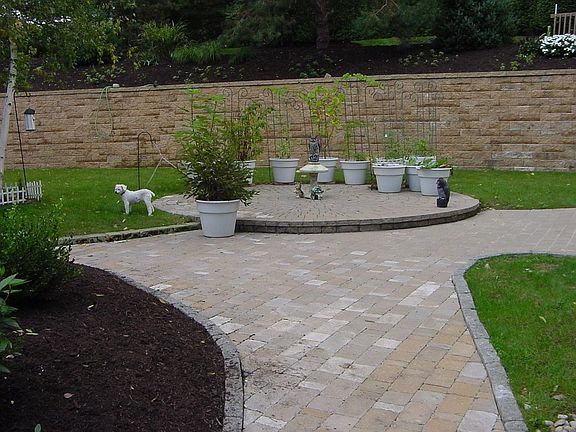 14' Patio area in Backyard