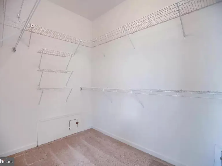 Master bedroom walk-in closet