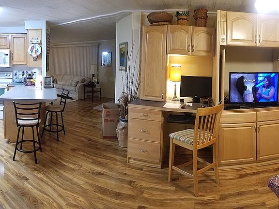 Entertainment center TV room