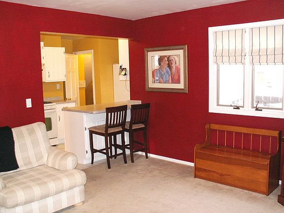 Family room opens to breakfast bar