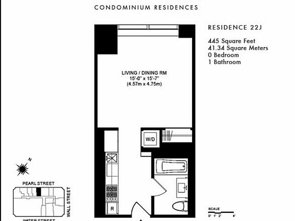 2nd image of 75 Wall St #22J