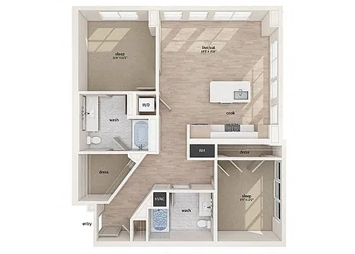 Floor plan B4