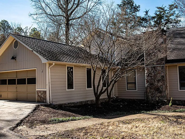 Two car garage