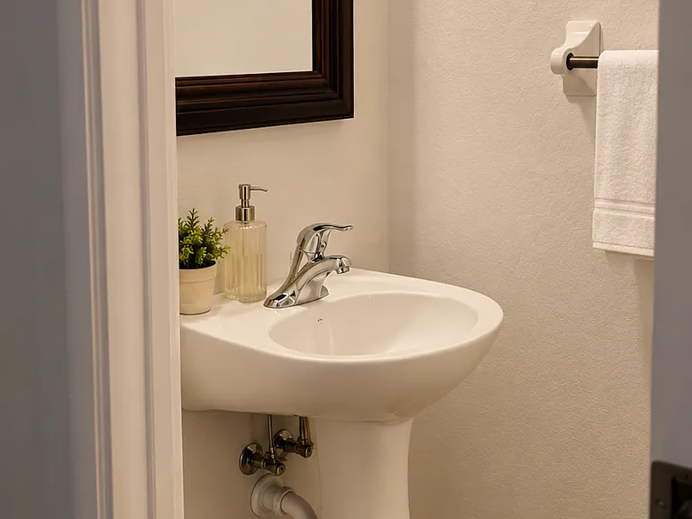 Half bathroom