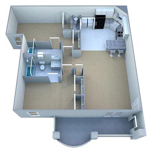Floor plan Custom Deluxe