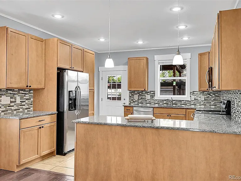 Shared kitchen.