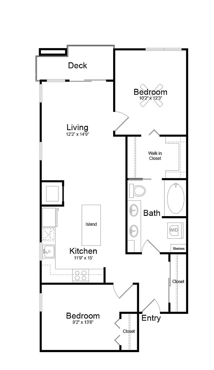 Floor plan B6