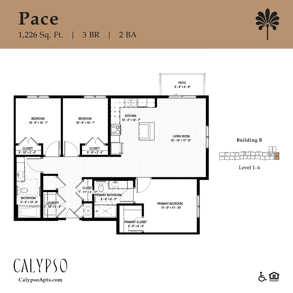 Floor plan Pace