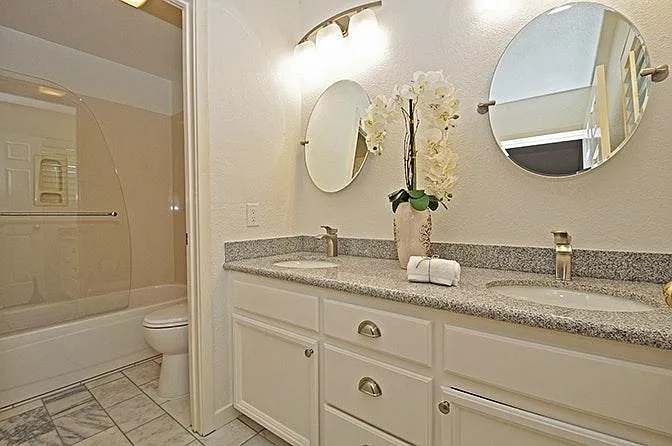 Updated hall bath