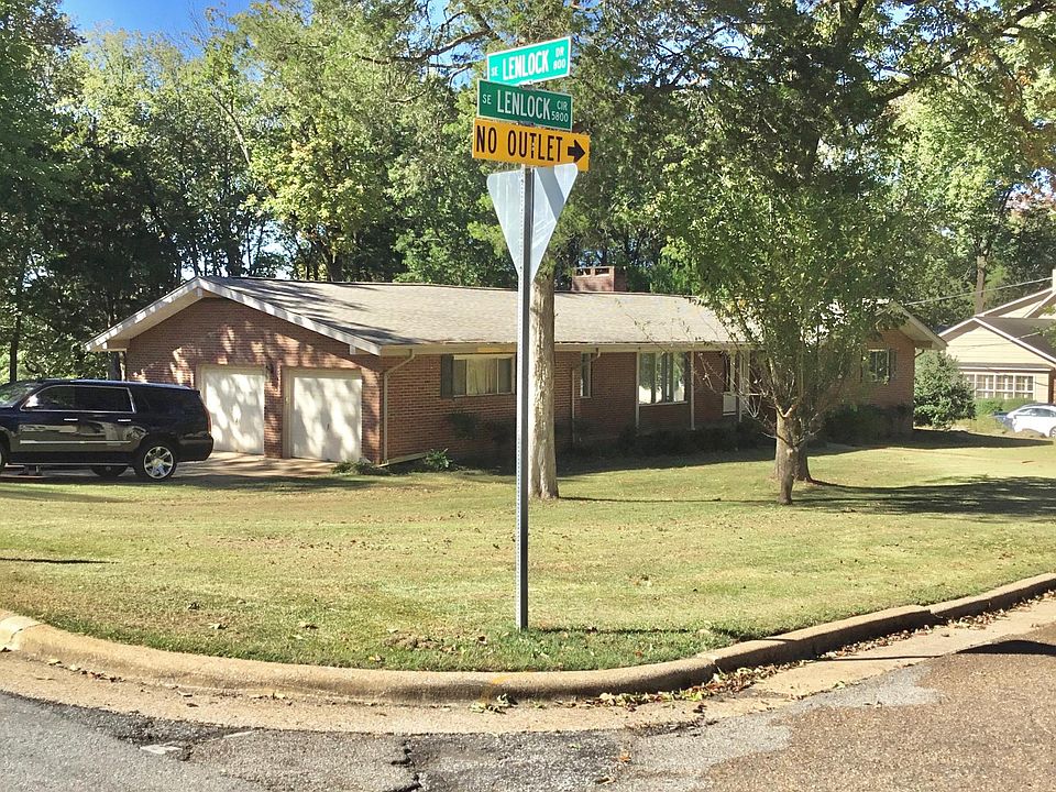 Two car garage shown