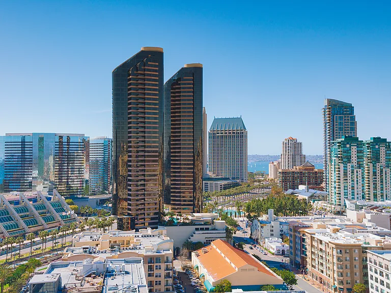 Downtown San Diego, just moments from dining, shopping, and entertainment.
