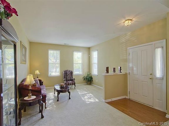 Living room with Front door