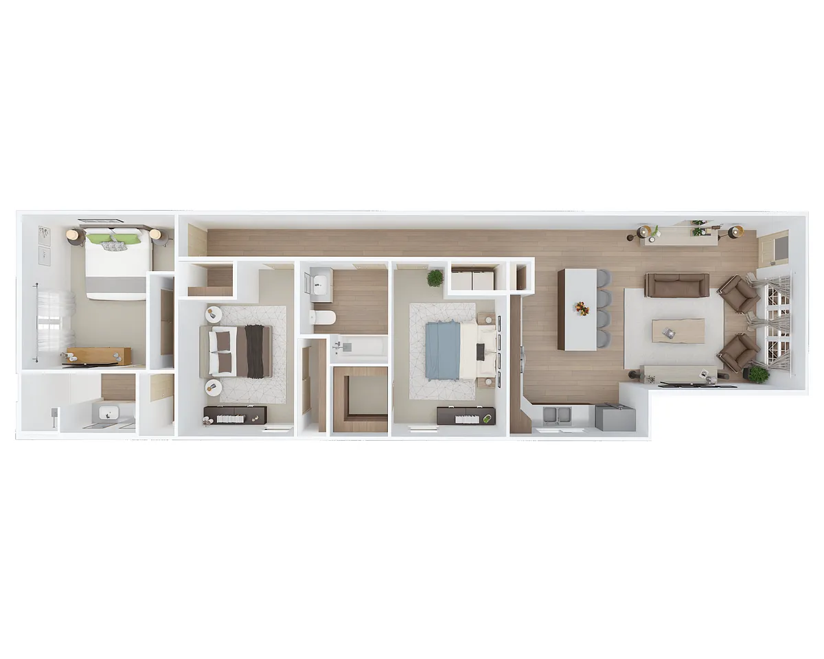 Floor plan B1