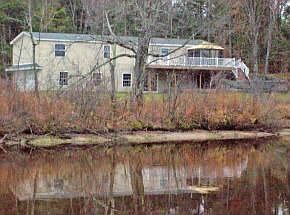 Back yard waterfront
